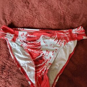 Bikini Bottoms.  With Knit Inserts